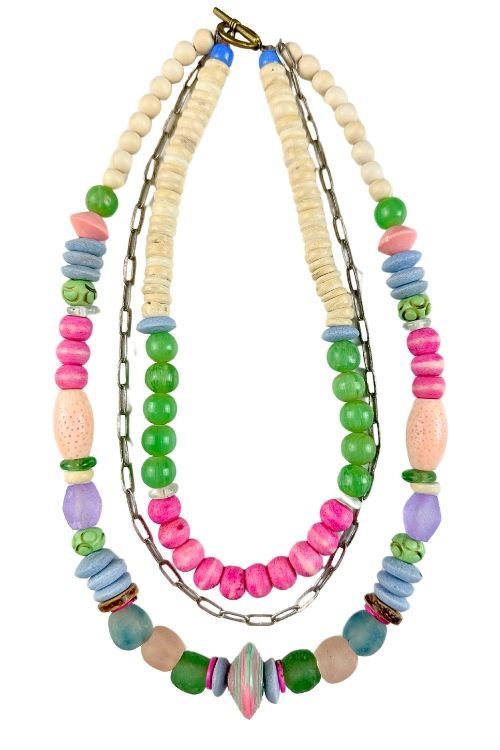 Layered Chain Necklace | Charleston