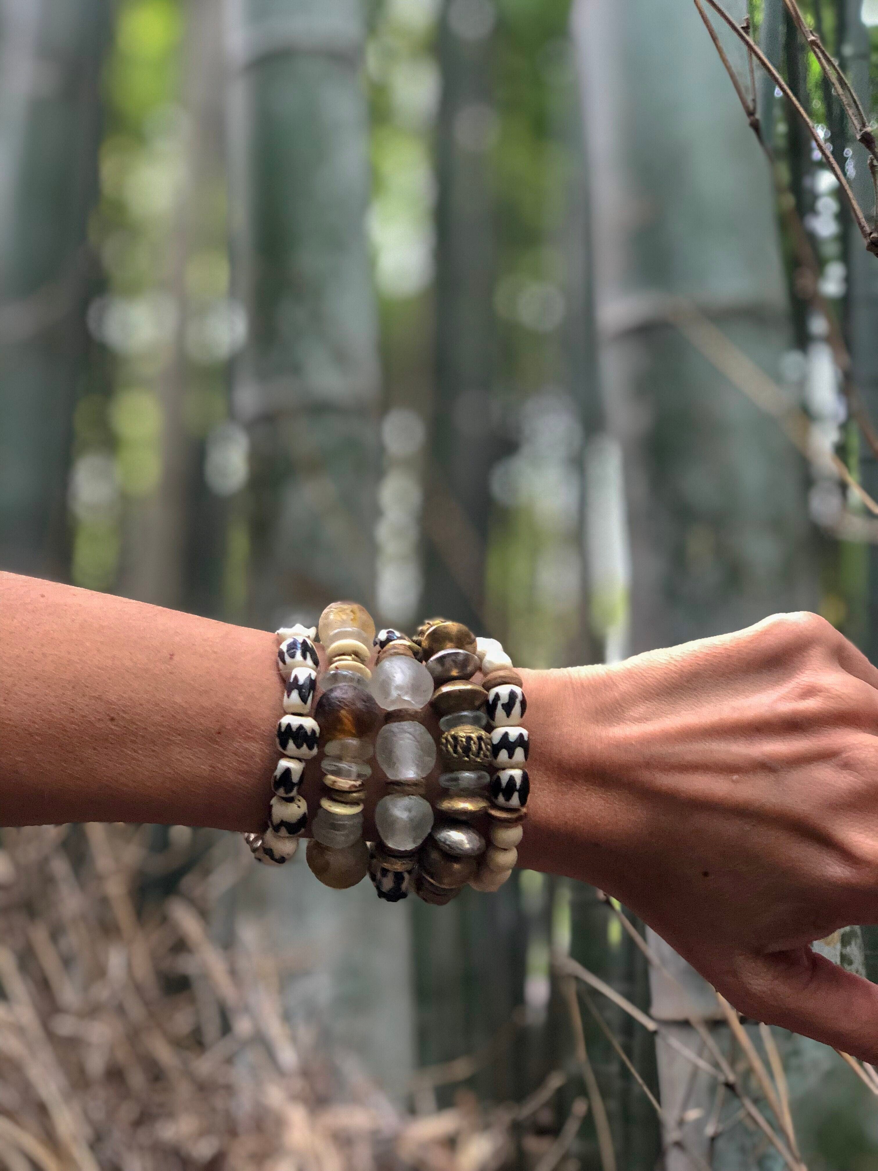 Tribal Stack Bracelet | Mist Batik