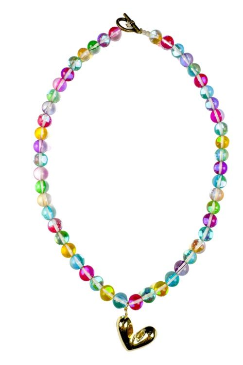 Tribal Heart Necklace | Multi | Final Sale