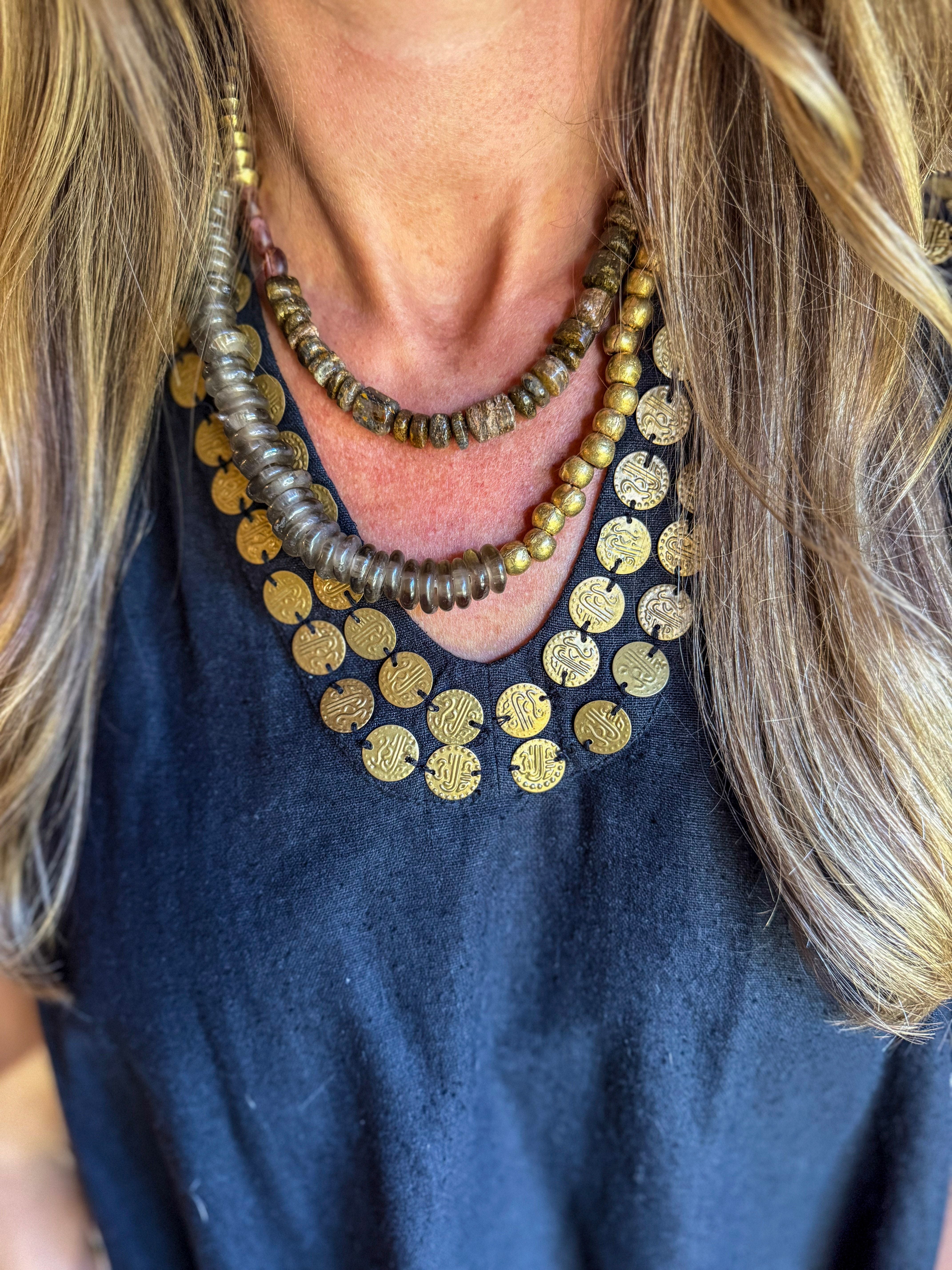 Fog Classic Necklace | Steel Saddle