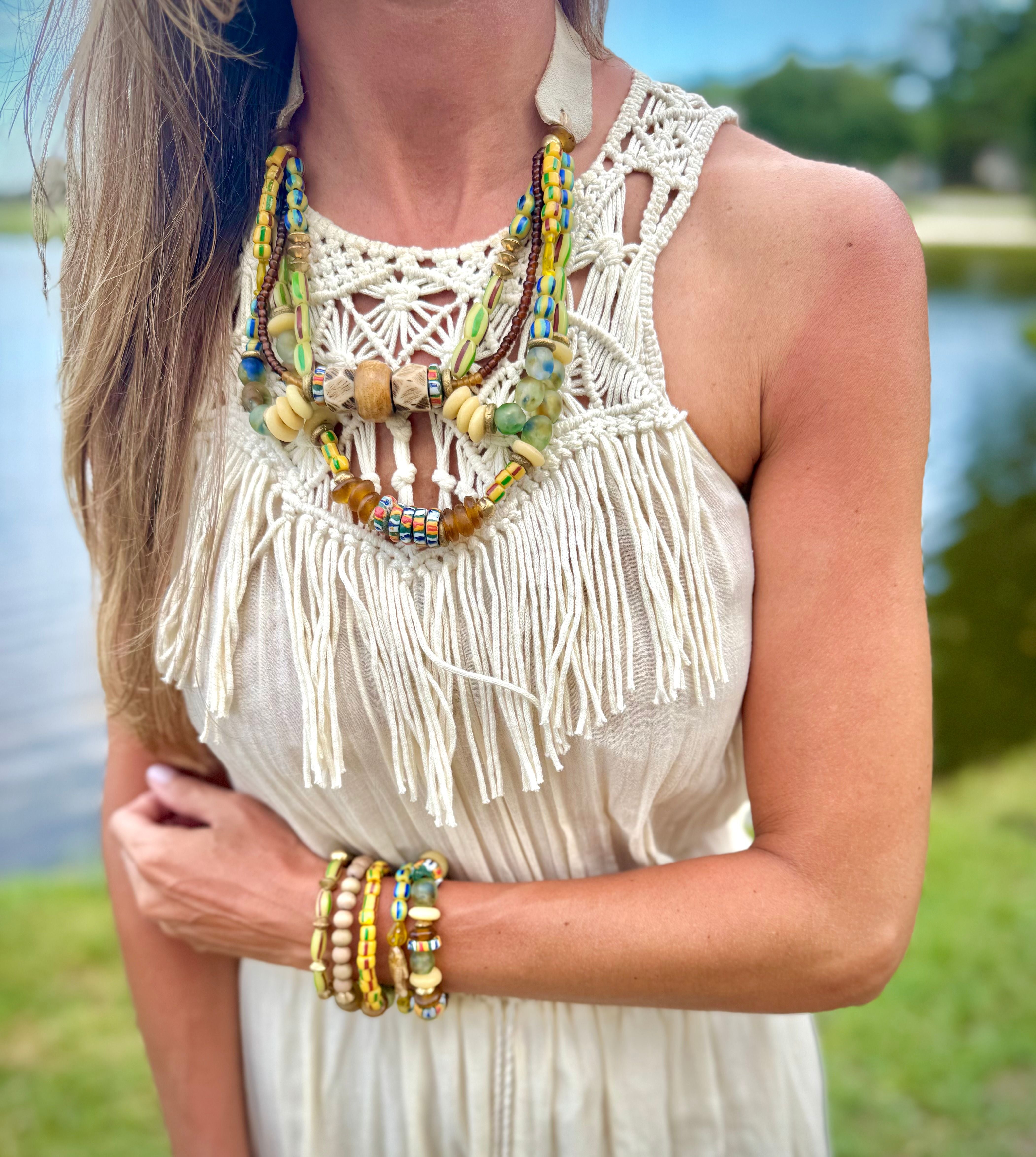 Woven Classic Necklace | Montego Bay