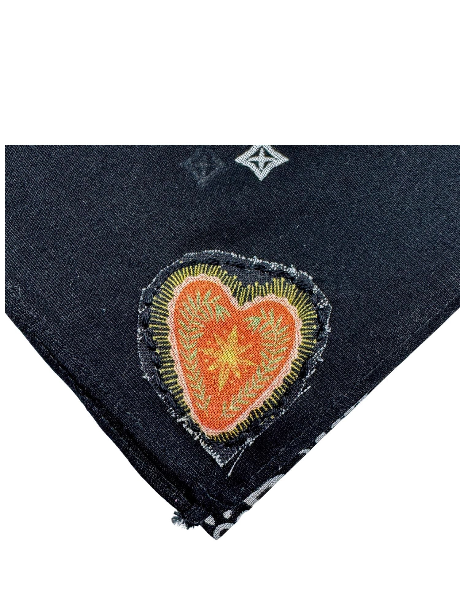 Stitched Bandana | Black