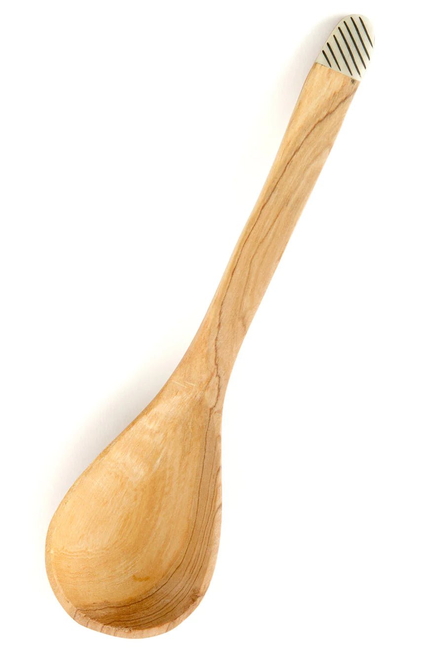 Wild Olive Wood Cultured Serving Spoon
