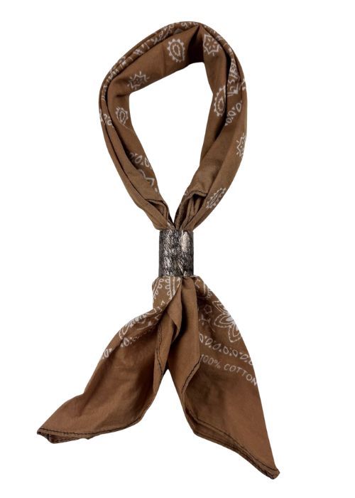 Bandana Necklace | Brown