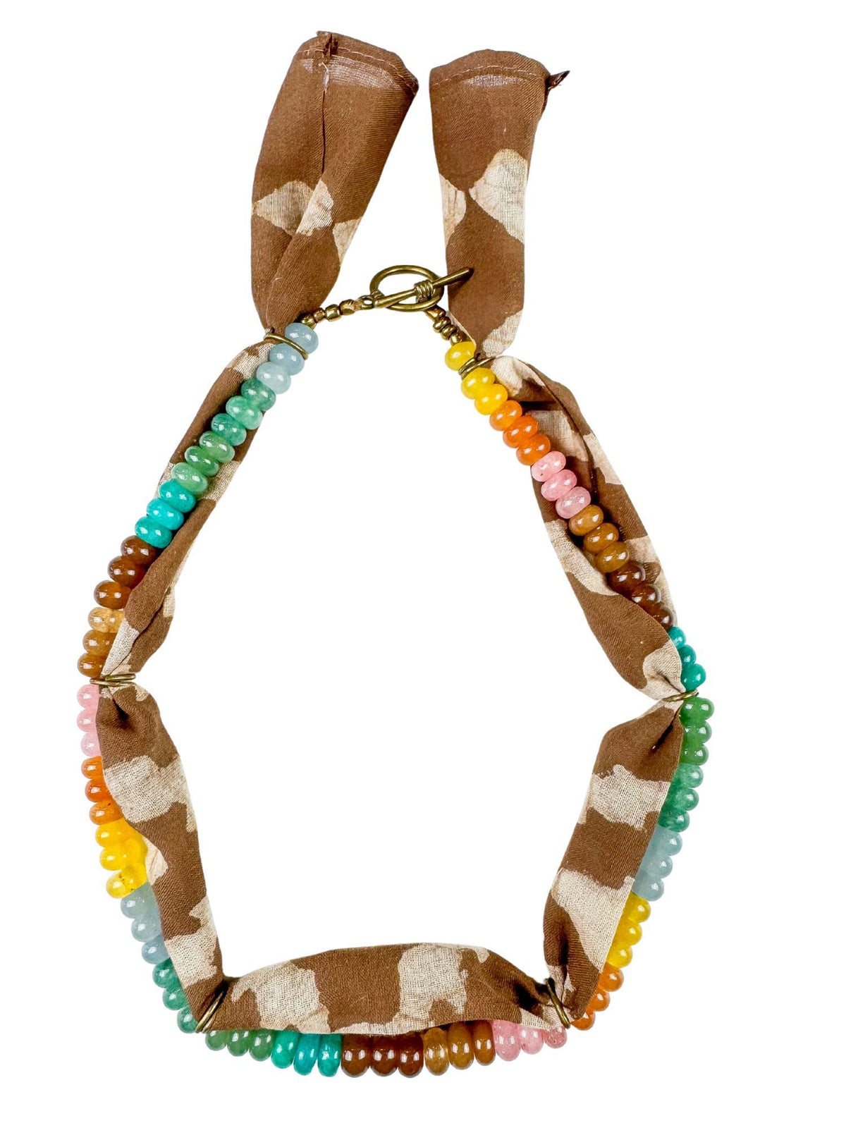 Thin Beaded Bandana Necklace | Westward