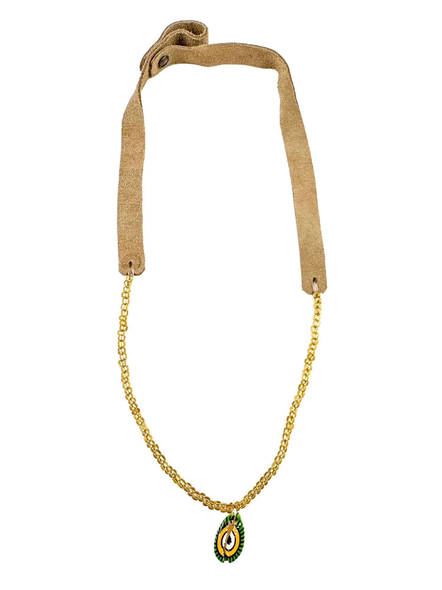 Slim Cowrie Necklace | Montego Bay | Final Sale