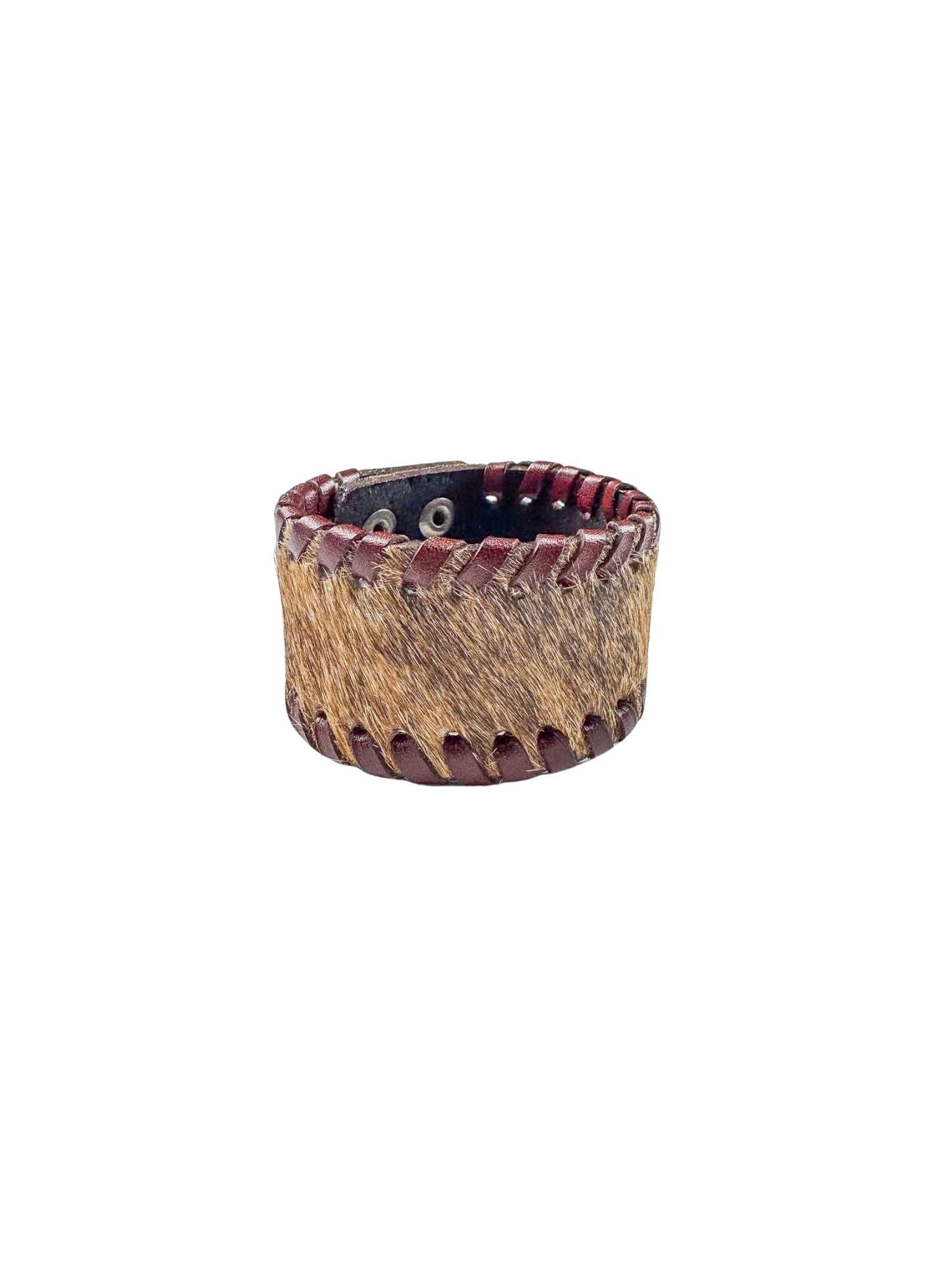 Horse Hair Cuff Bracelet | Brown