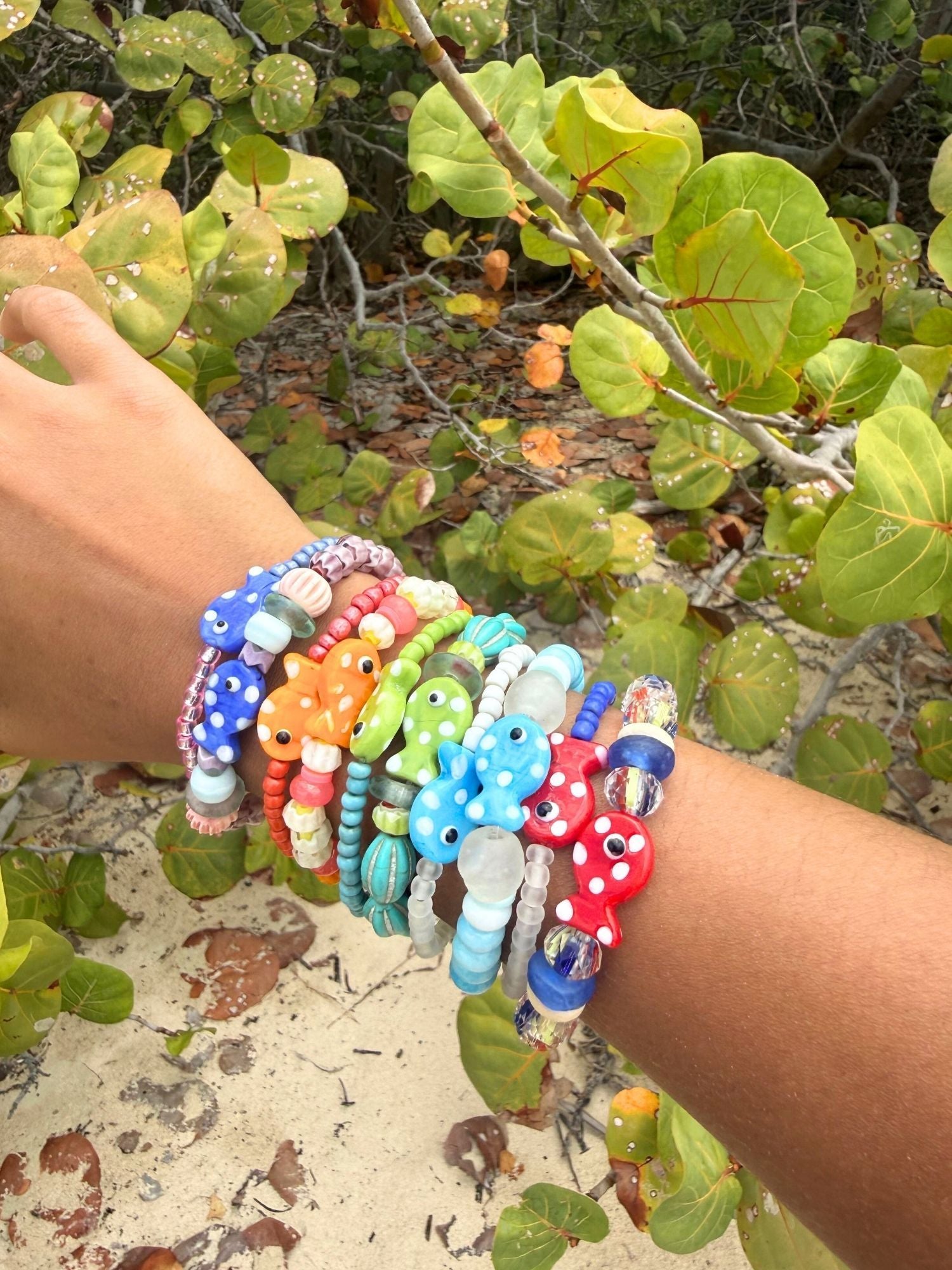 Simple Seed Bracelet | Ocean Fish