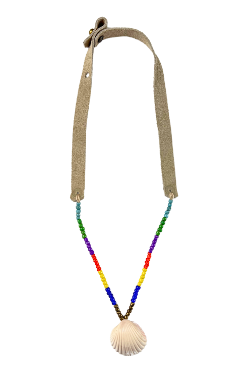 Slim Shell Necklace | Barcelona | Final Sale