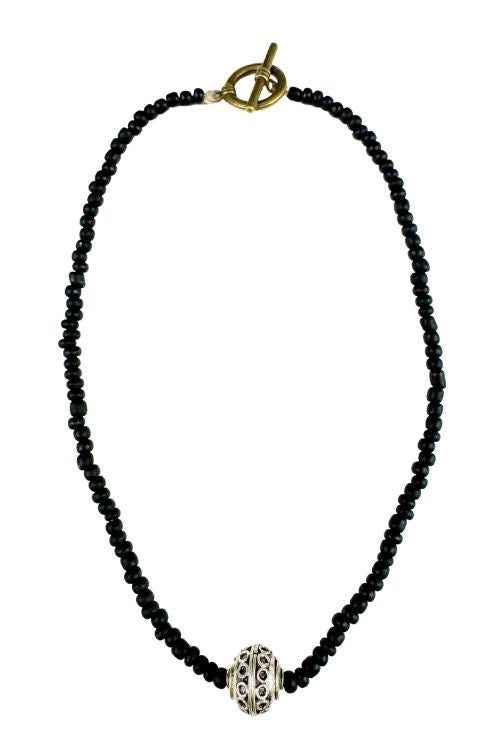 Seed Choker Necklace | Black | Final Sale