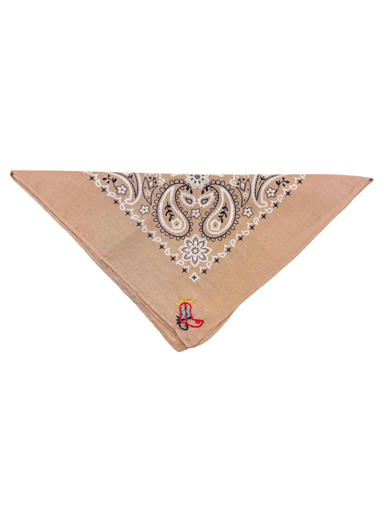 Stitched Bandana | Desert Sand