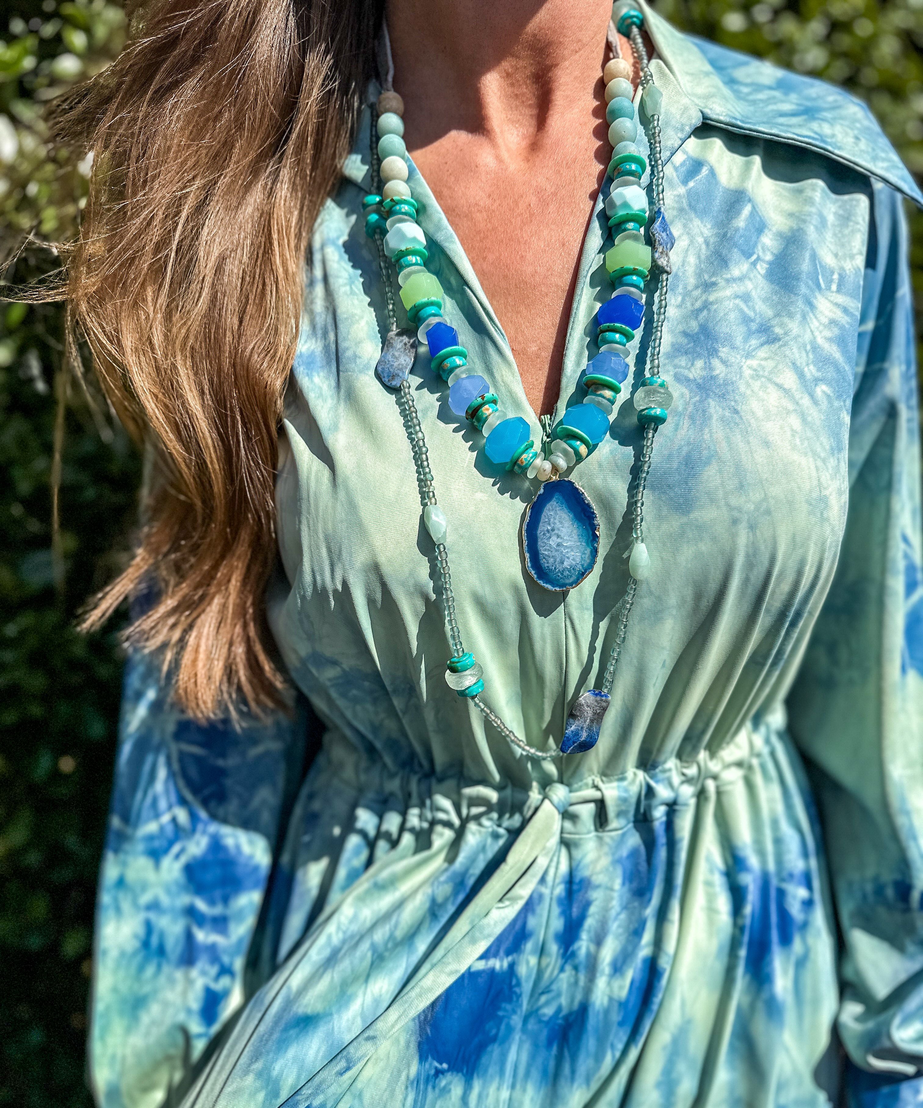 Seed Layer Necklace | Waves