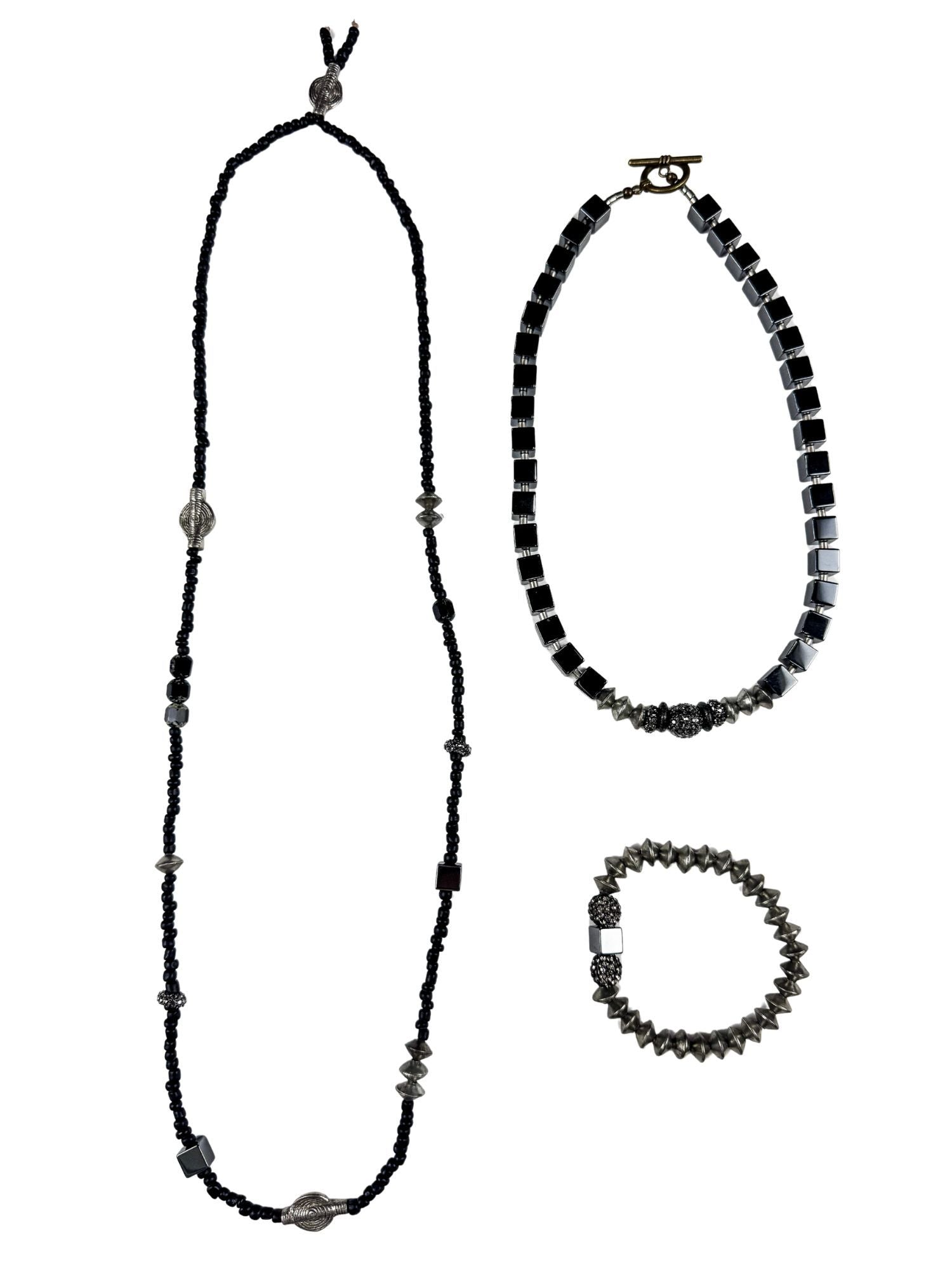 Gathered Bundle | Gunmetal