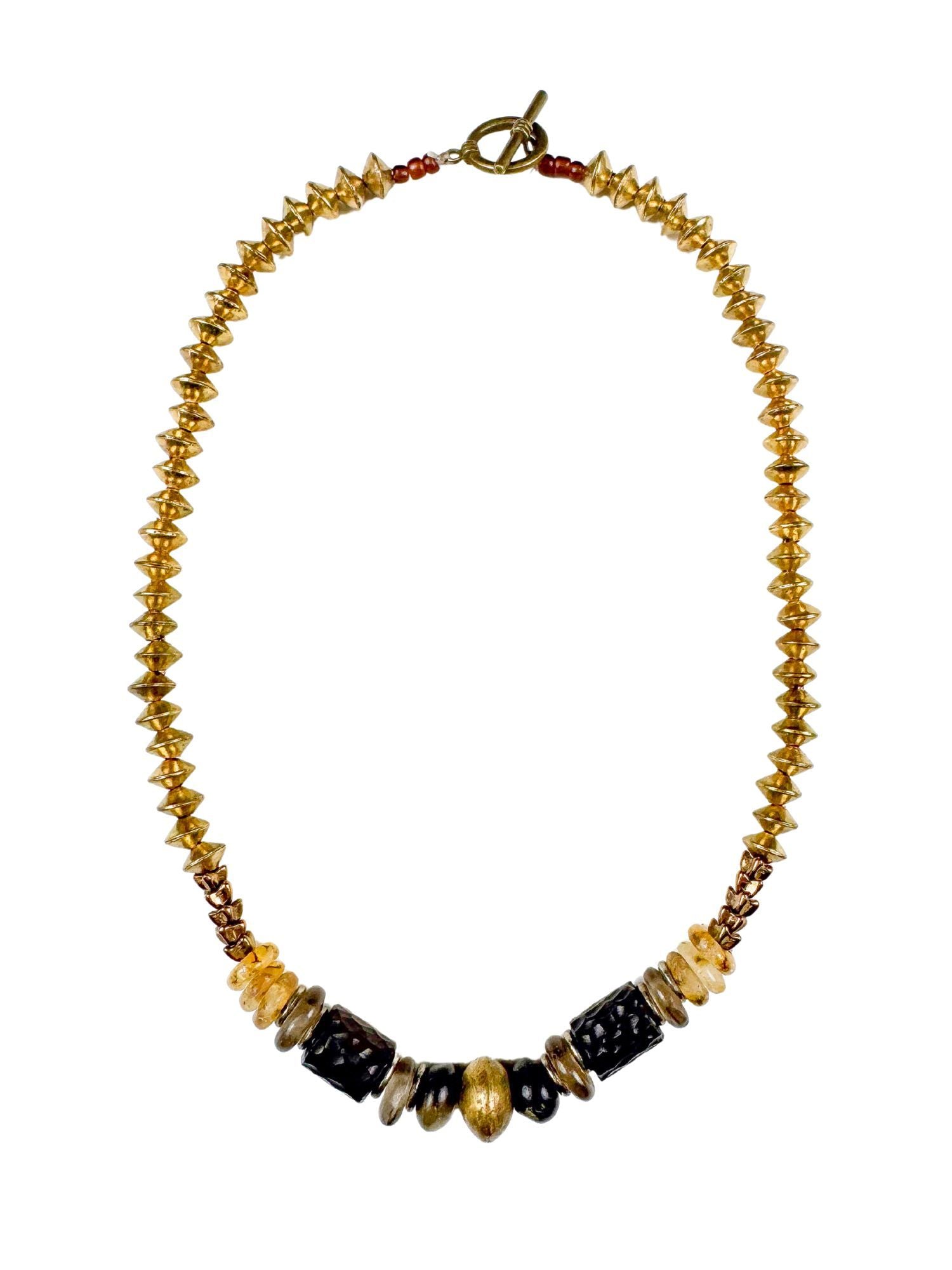 Classic Necklace | Gold Slate