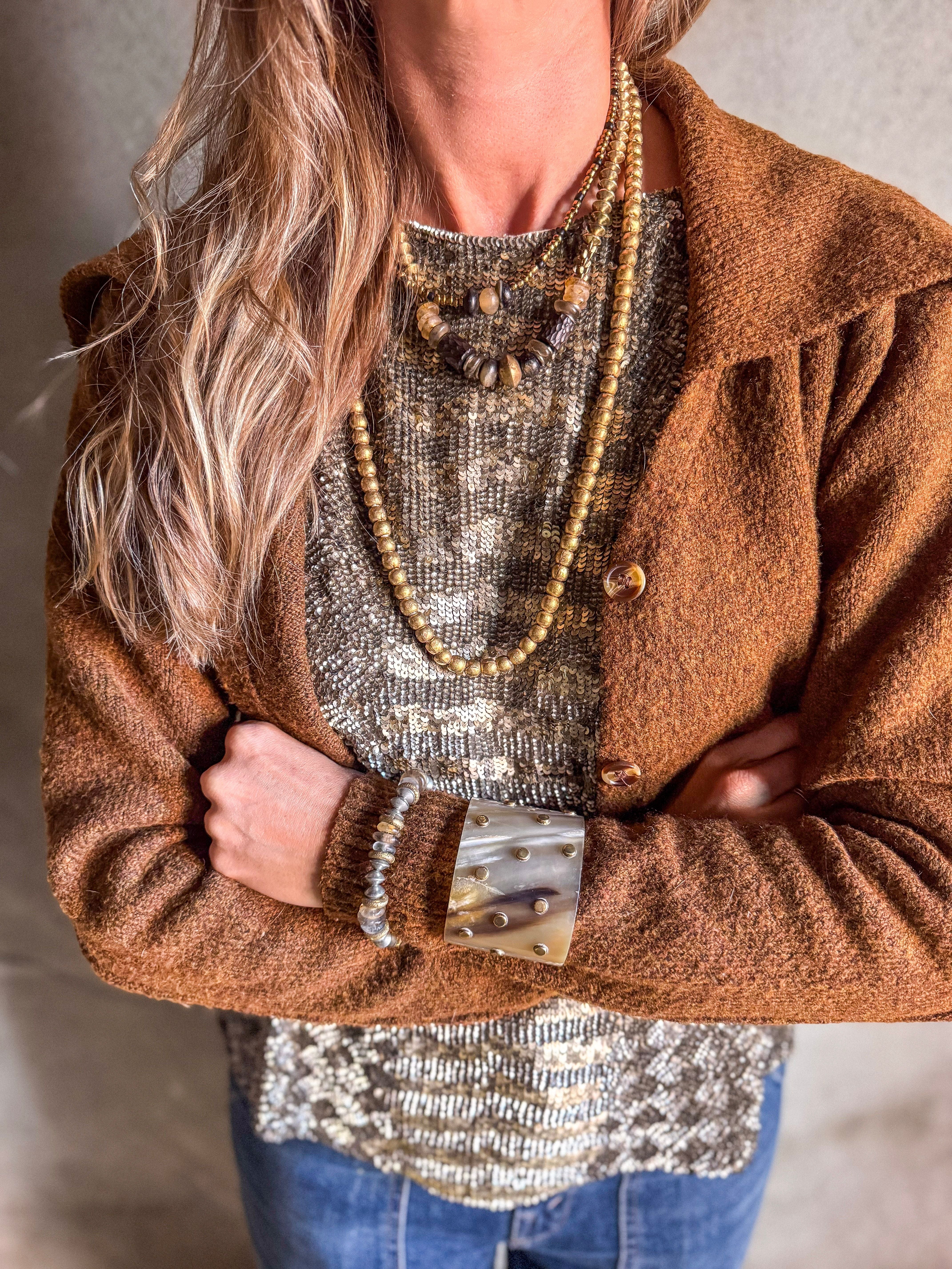 Seed Classic Necklace | Slate