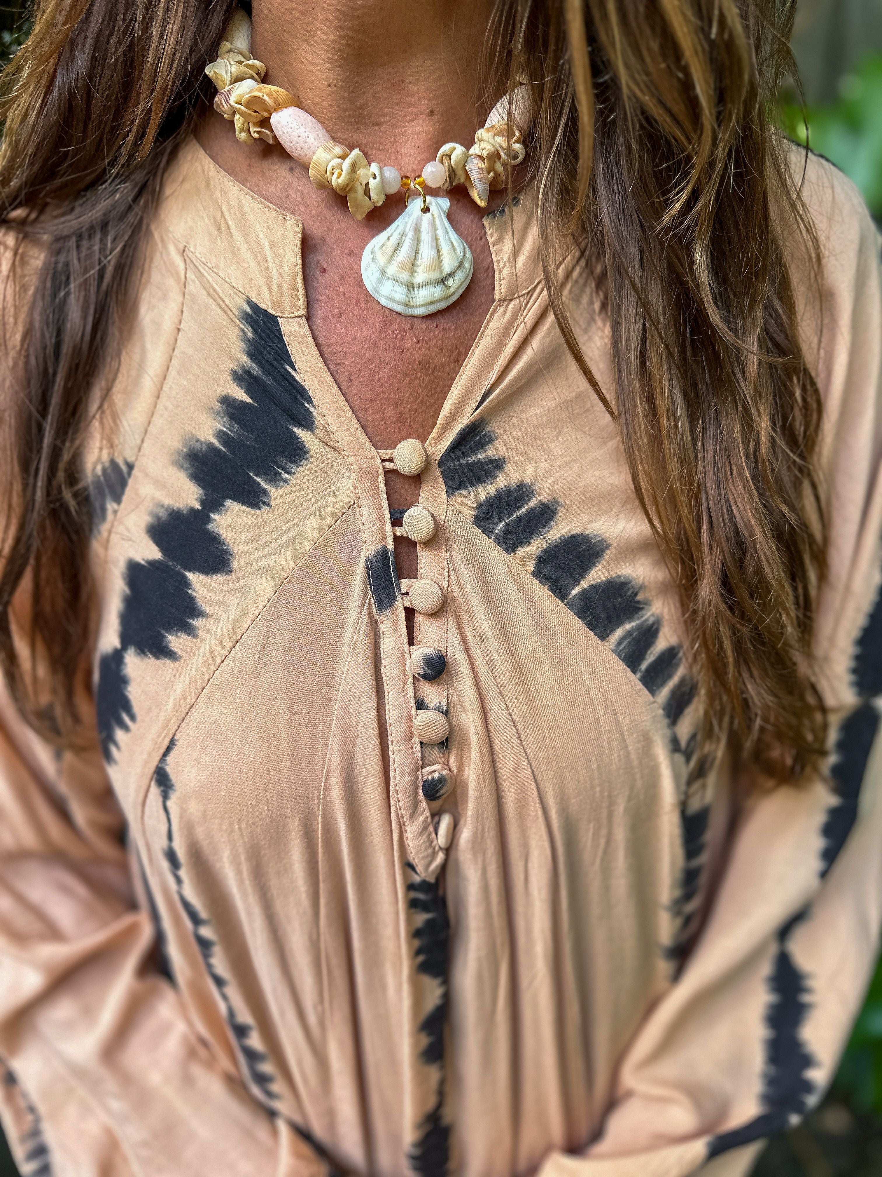 Classic Shell Necklace | Blush