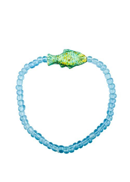 Simple Seed Bracelet | Azul Fish