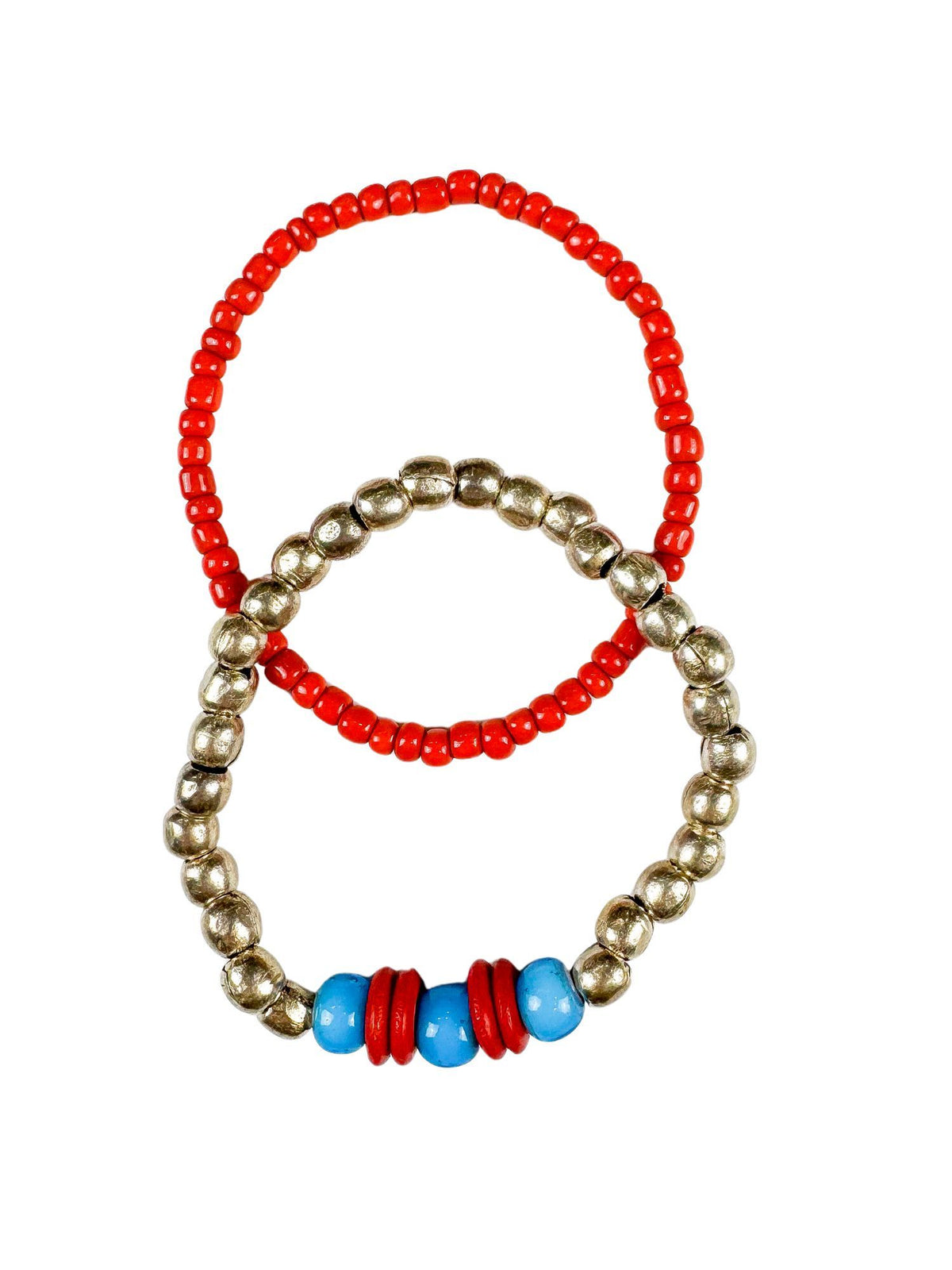 Duo Bracelet Set | Coral | Final Sale