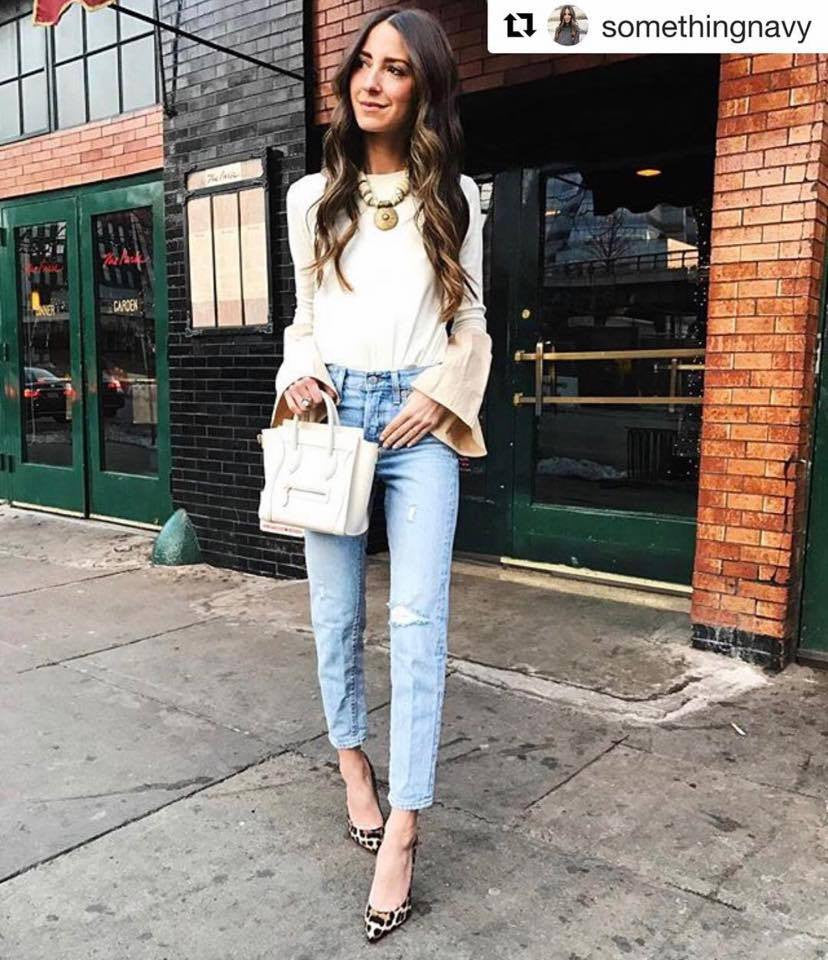 Mid Brass Pendant Necklace | Ivory