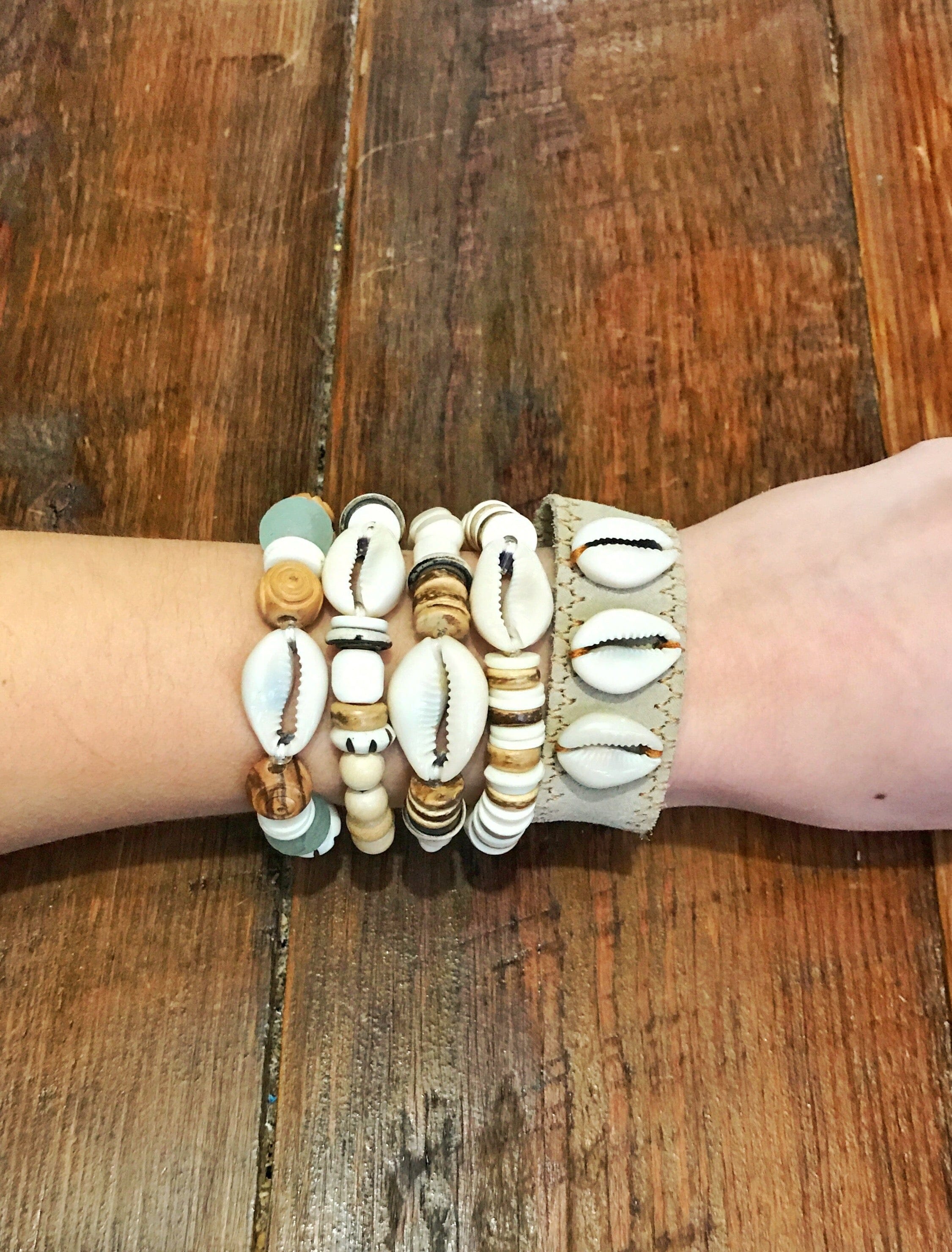 Layering Cowrie Stack