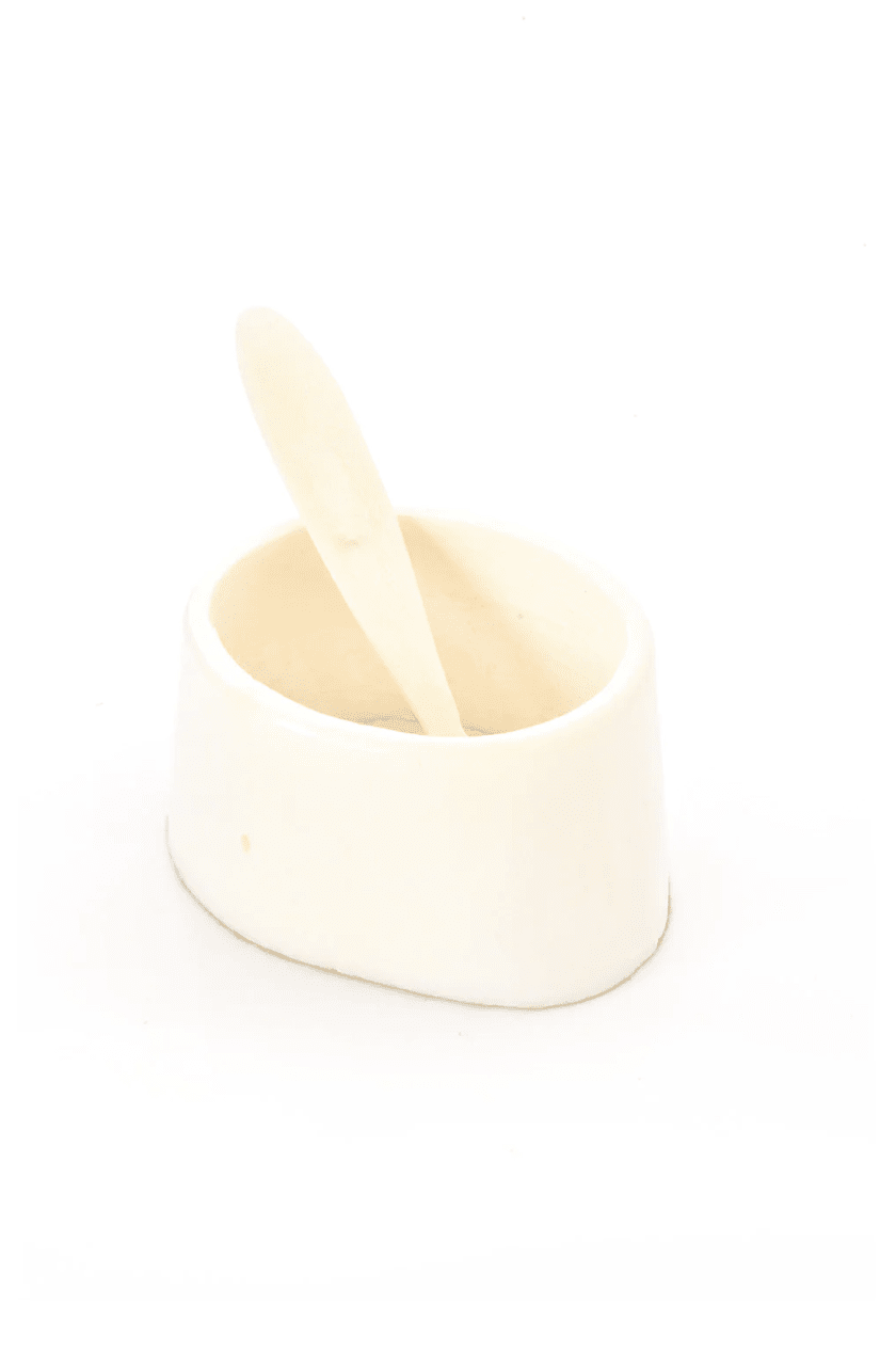 Bowl + Spoon Set | White