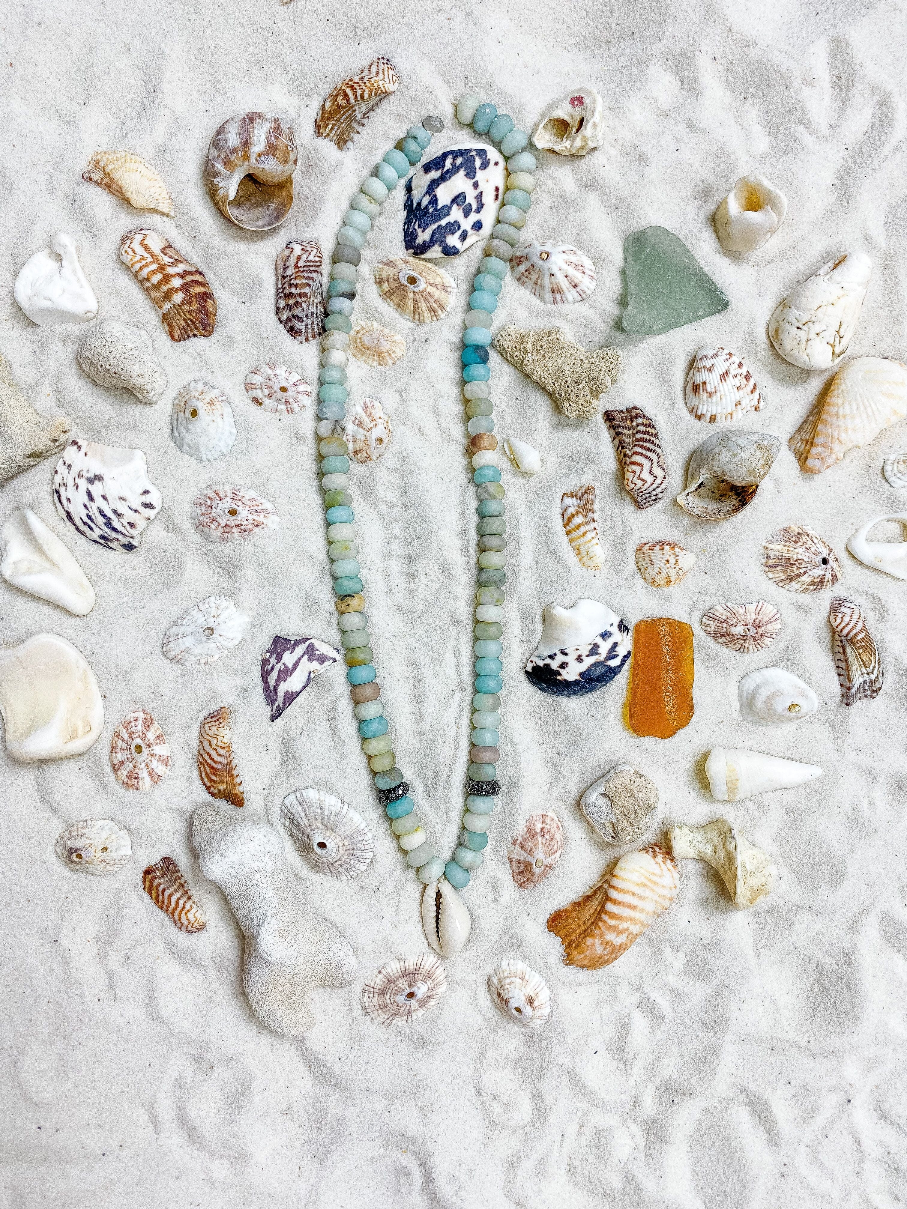 Tribal Classic Necklace | Sea Glass