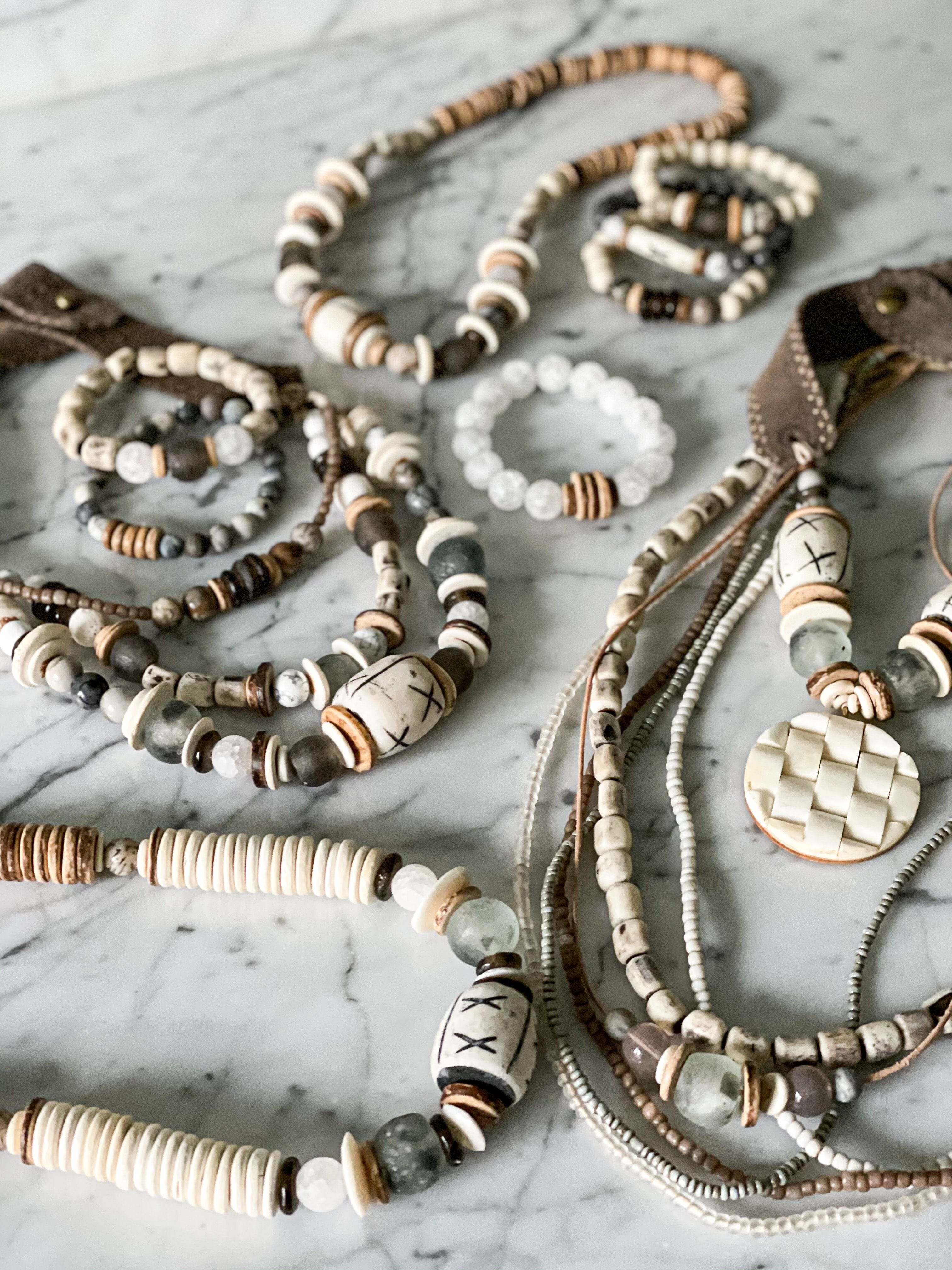 Stacked Classic Necklace | Stone