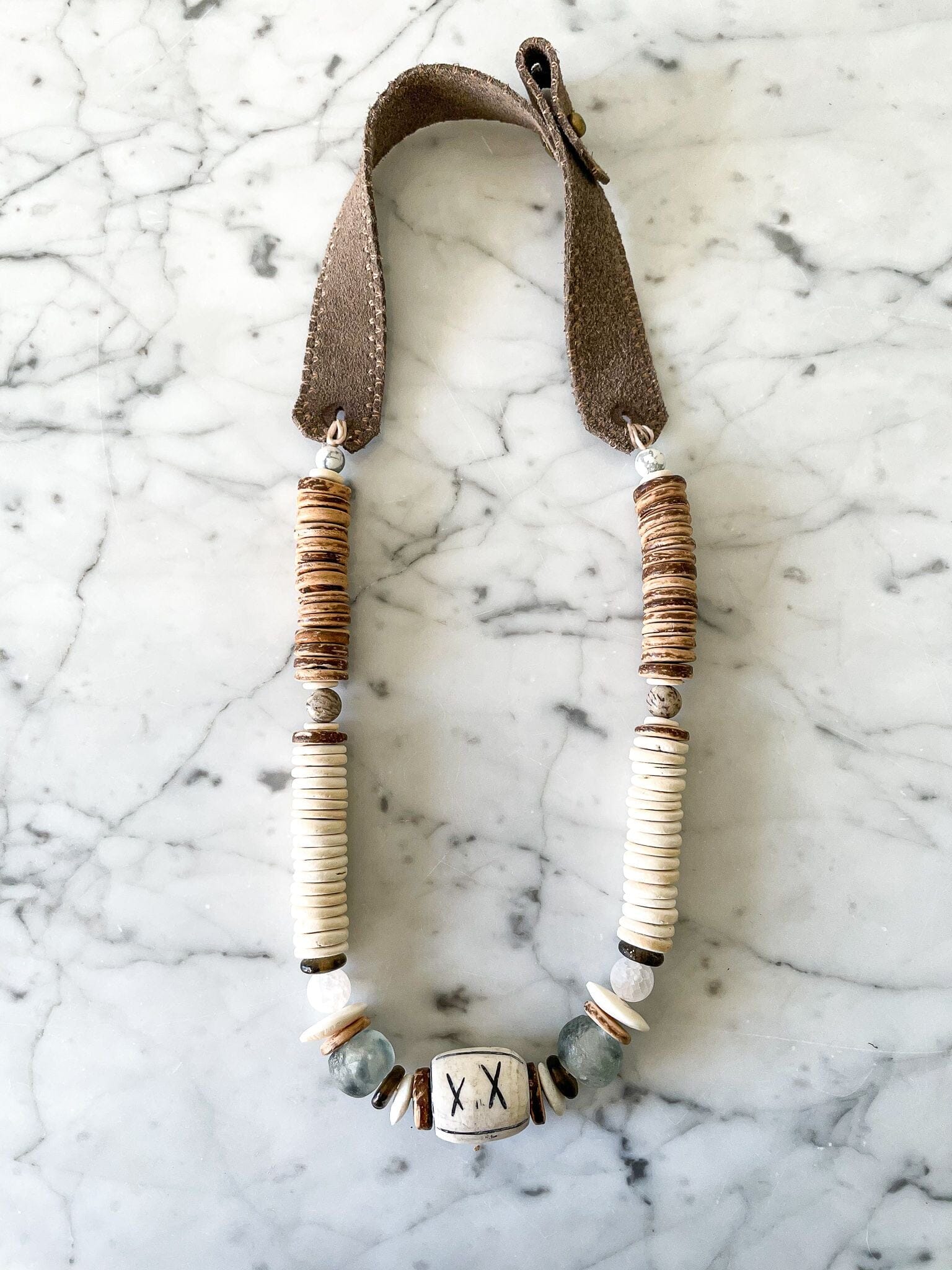 Stacked Classic Necklace | Stone