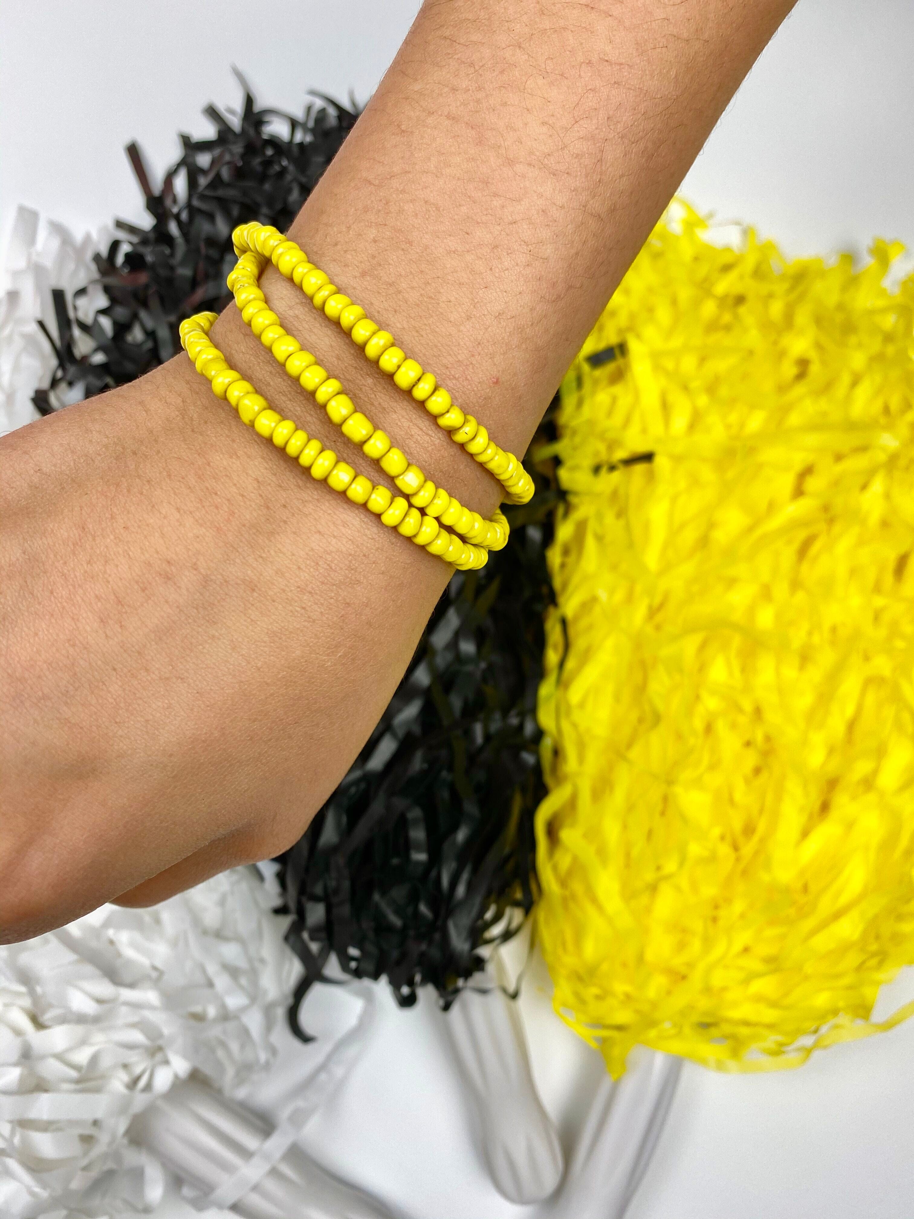 Simple Seed Bracelet | Yellow