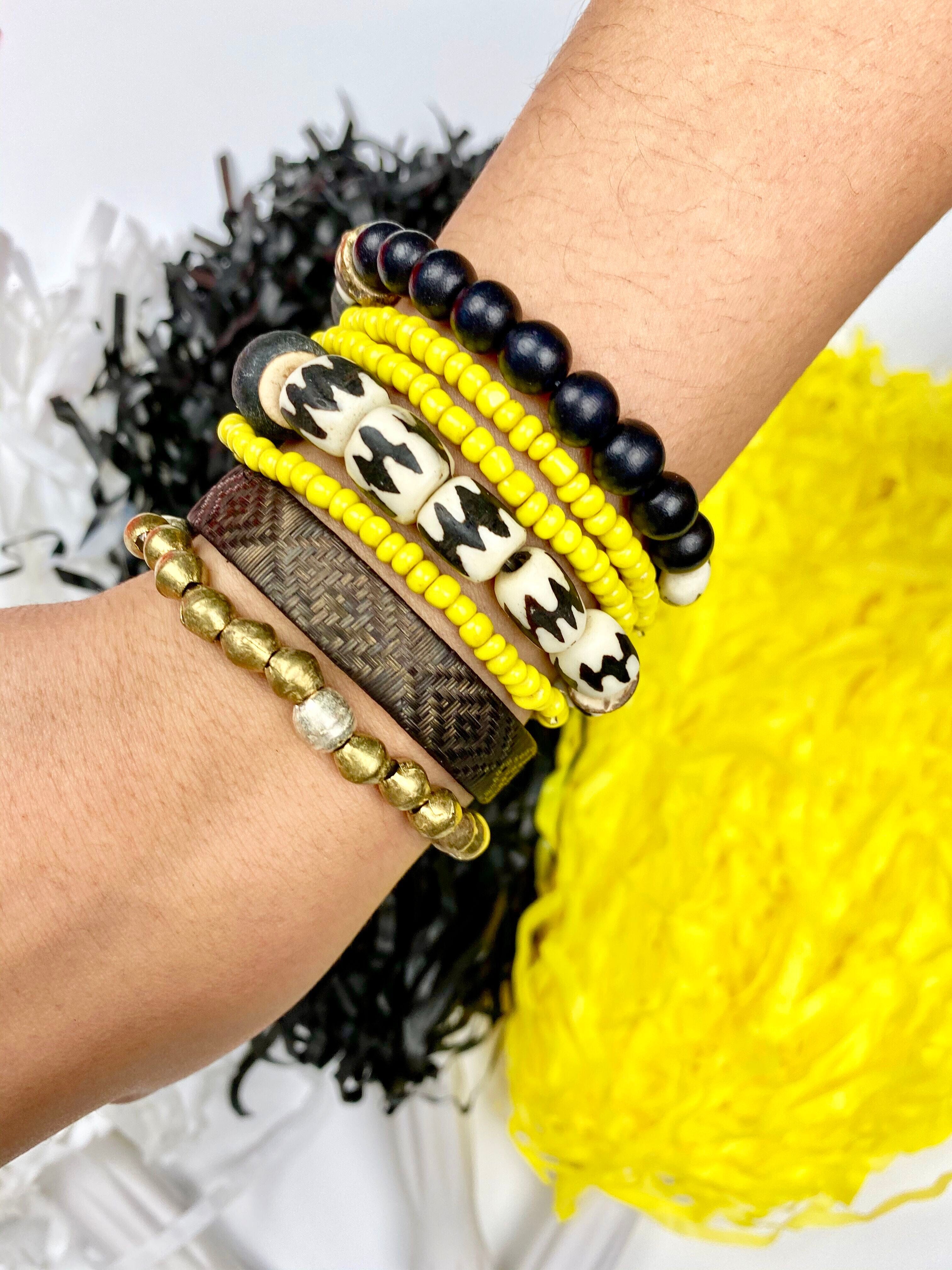 Simple Seed Bracelet | Yellow